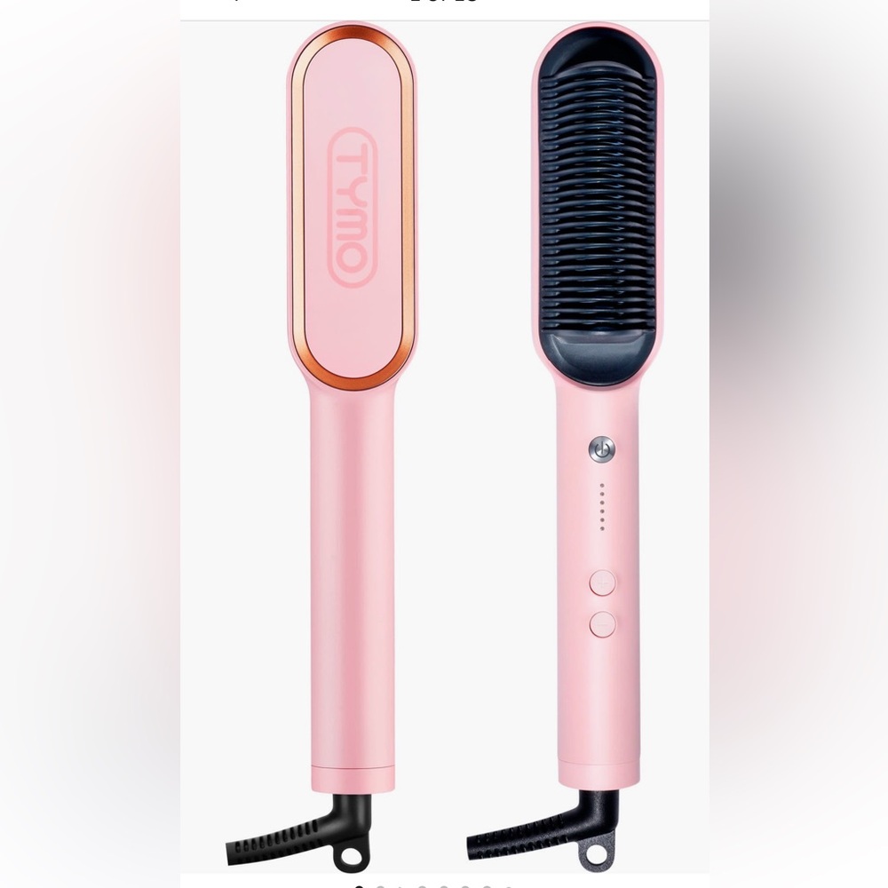 TYMO Pink Hair Straightening Comb